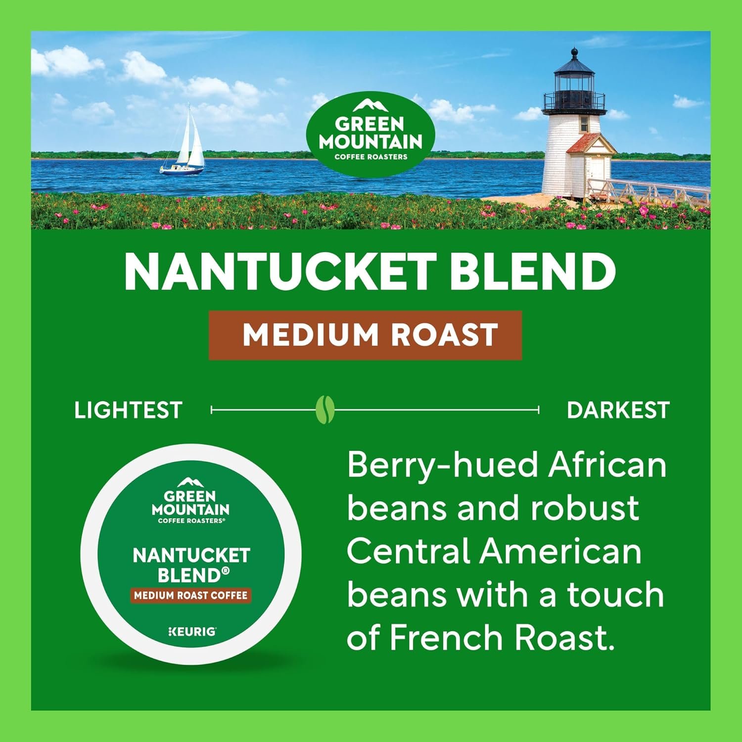 Green Mountain Coffee Nantucket Blend Keurig Single-Serve K-Cup Pods, Medium Roast Coffee, 96 Count - Image 6