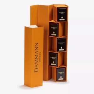 Damman Freres Gift Set, Atlas, Premium Gourmet French Teas, Set of 5 (1.1 Ounce Tins)