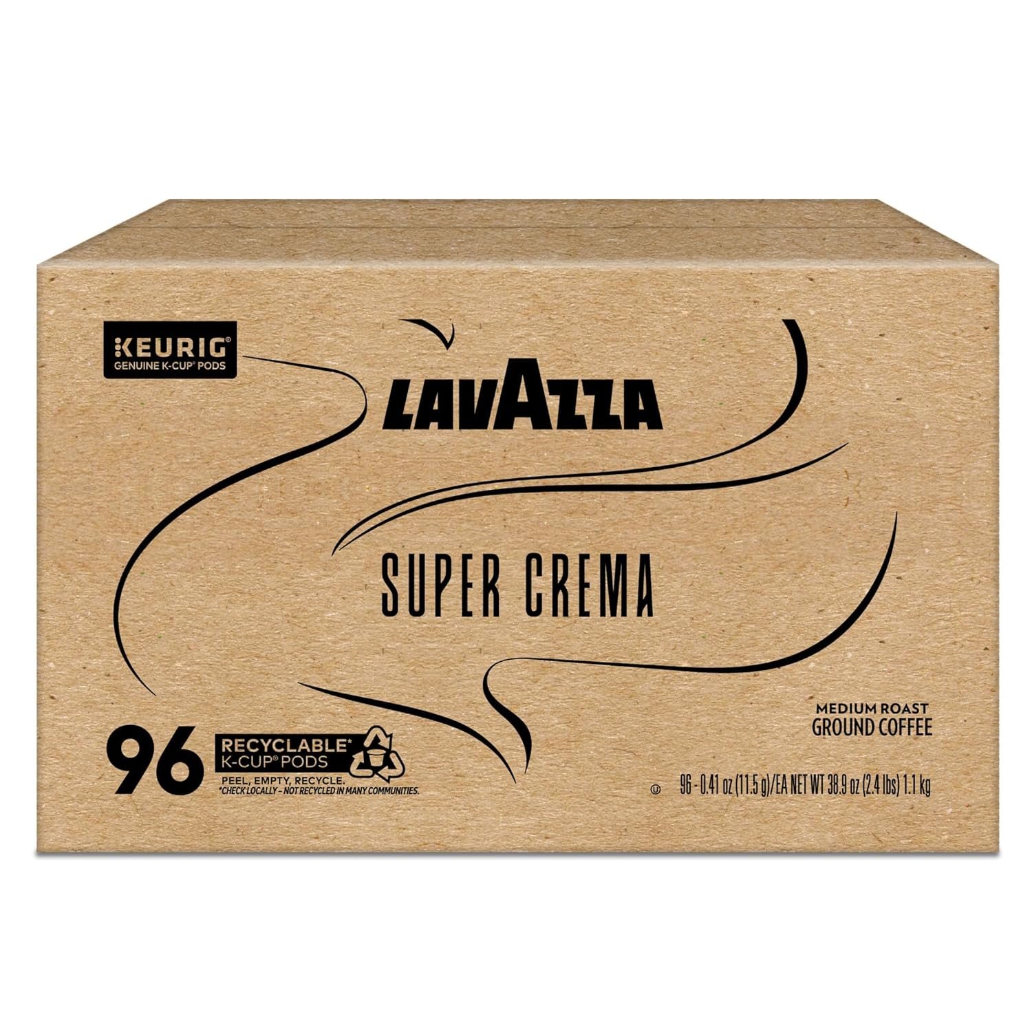 Lavazza Super Crema, Single Serve Keurig® K-Cup® Pods, Medium Espresso Roast Coffee - Image 13